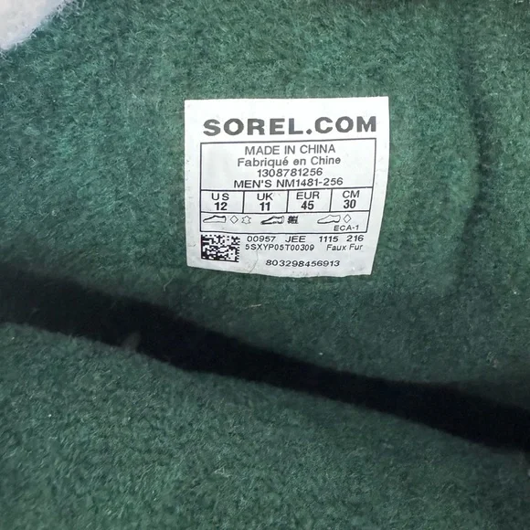 Sorel Caribou waterproof NWOB winter boots size 12 Snowshoe - Picture 11 of 11